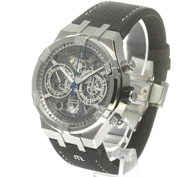 MAURICE LACROIX icon AI6098-SS001-0901- Chronograph Automatic Men's Watch_862975 - Picture 3 of 7